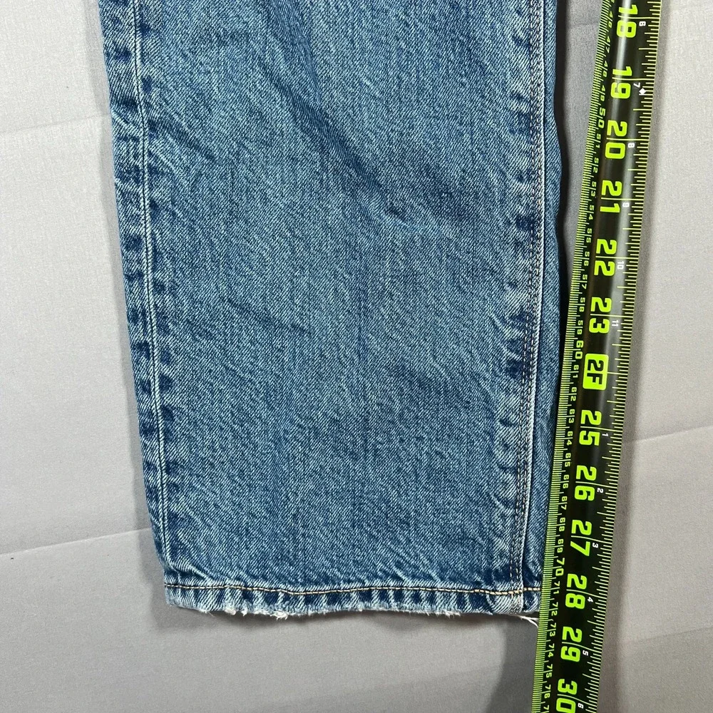 American Eagle Outfitters 90s Boyfriend Jeans Womens 4‎ Blue Cotton Distressed